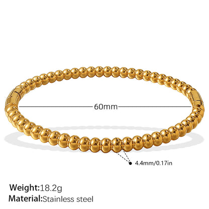 Buckle Bracelet Alloy Open-end Bracelet