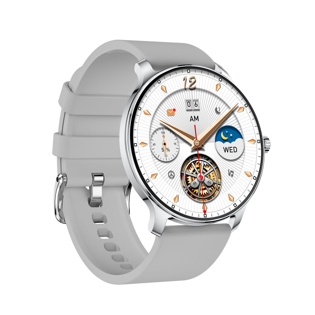 2025 New 1.43-inch AMOLED Screen Disc Ultra Thin Smart Watch Fitness Tracker