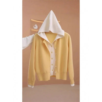 Long Sleeve Casual Fashionable Sweater Coat Top