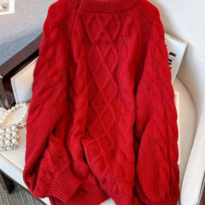 Japanese Loose Casual Sweater Women